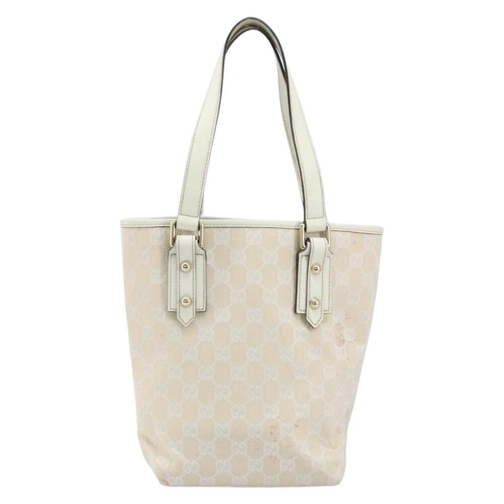 Gucci GG Canvas Tote Bag Gold